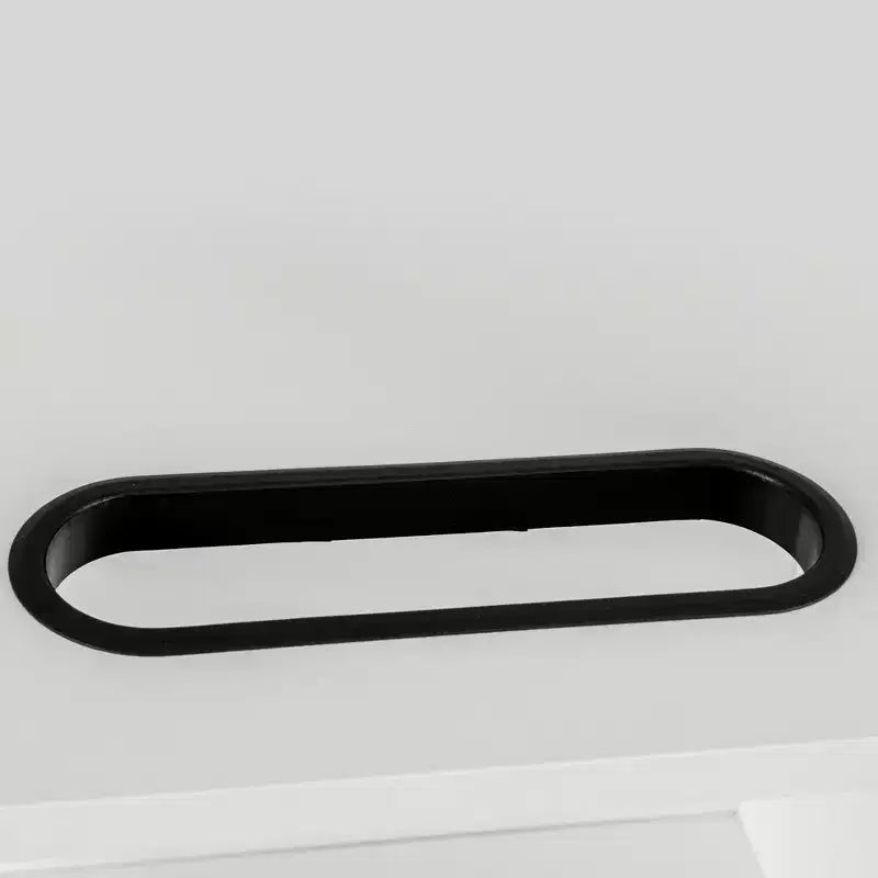 Armoire de toilette moderne de 31,5 po avec fente pour mouchoirs, 2 portes et étagère réglable