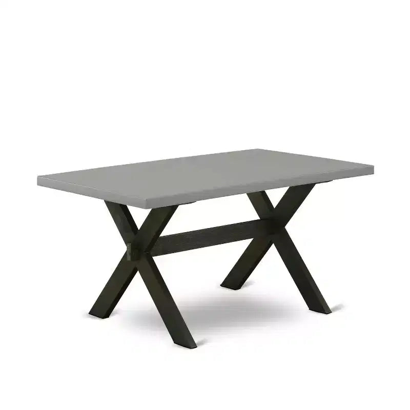 6-Piece Rectangle Natural Oak Finish Solid Wood Top Dining Table with 1-Bench, 4-Chairs