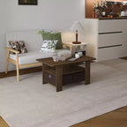 31 Table basse Meuble de salon moderne avec tiroir de rangement et étagère ouverte
