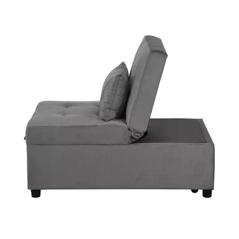 Fauteuil convertible en lit canapé, canapé relax, tabouret, canapé d'appoint pour chambre et salon