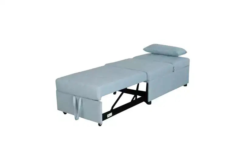Fauteuil convertible en lit canapé, canapé relax, tabouret, canapé d'appoint pour chambre et salon