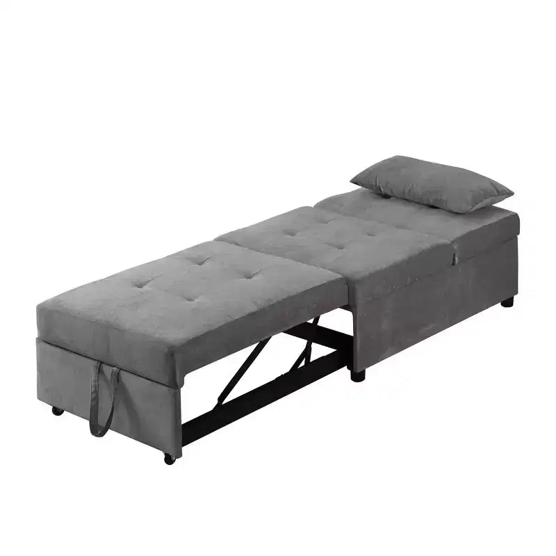 Fauteuil convertible en lit canapé, canapé relax, tabouret, canapé d'appoint pour chambre et salon