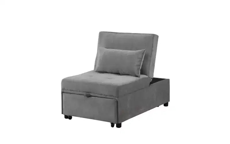 Fauteuil convertible en lit canapé, canapé relax, tabouret, canapé d'appoint pour chambre et salon