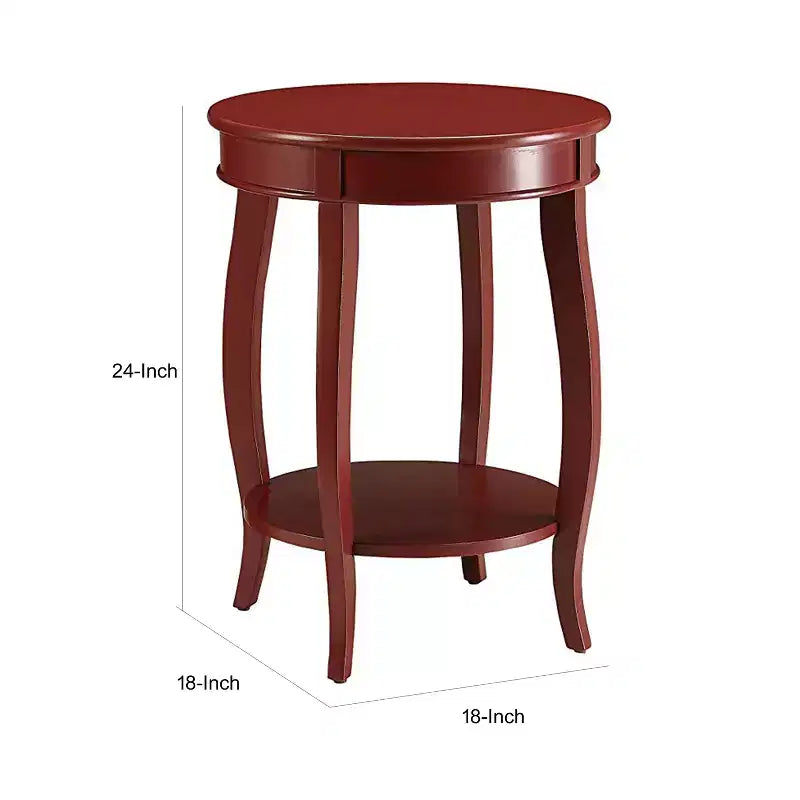 Table d'appoint, rouge