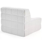 Fauteuil poire ergonomique en mousse à mémoire de forme avec pouf