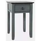 Table d'appoint Devon en bois massif vieilli