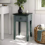Table d'appoint Devon en bois massif vieilli
