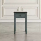 Table d'appoint Devon en bois massif vieilli