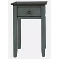 Table d'appoint Devon en bois massif vieilli