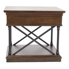 Table d'appoint Tribeca en brun cordovan