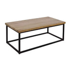Table basse moderne en bois massif Ames