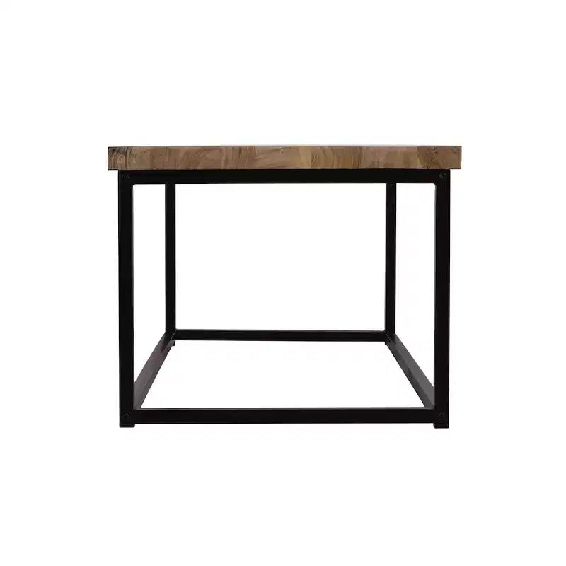 Table basse moderne en bois massif Ames
