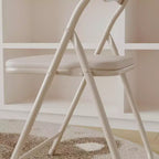 Table pliante et 2 chaises avec revêtement en PU - Parfait pour manger, lire et jouer