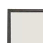 Miroir de coiffeuse, cadre en bois gris contemporain de 99 cm