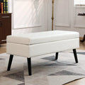 Banc coffre de rangement pour bout de lit et entrée