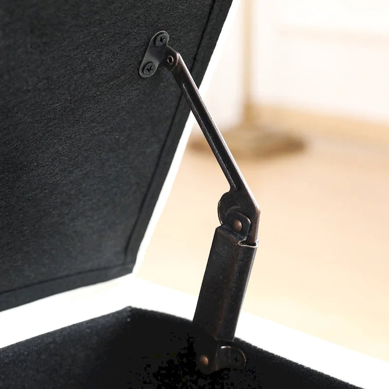 Banc coffre de rangement pour bout de lit et entrée