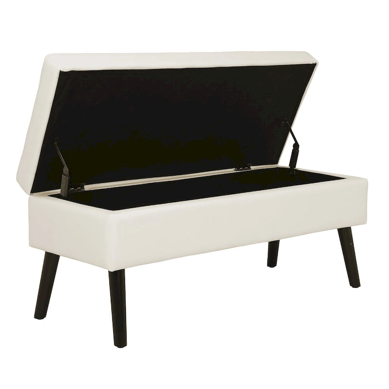 Banc coffre de rangement pour bout de lit et entrée