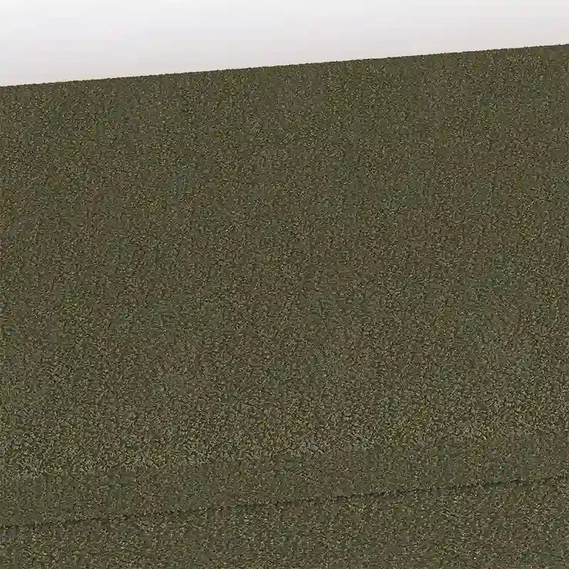 Pouf de rangement en velours Teddy avec espace de rangement