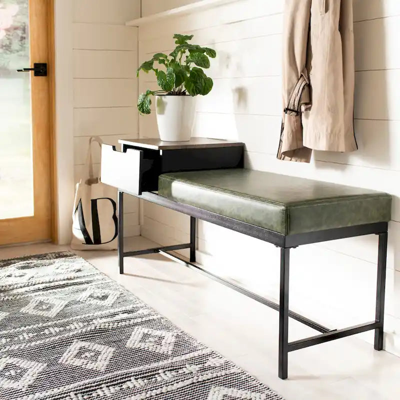 Banc avec rangement 47,3 po x 16 po x 24 po
