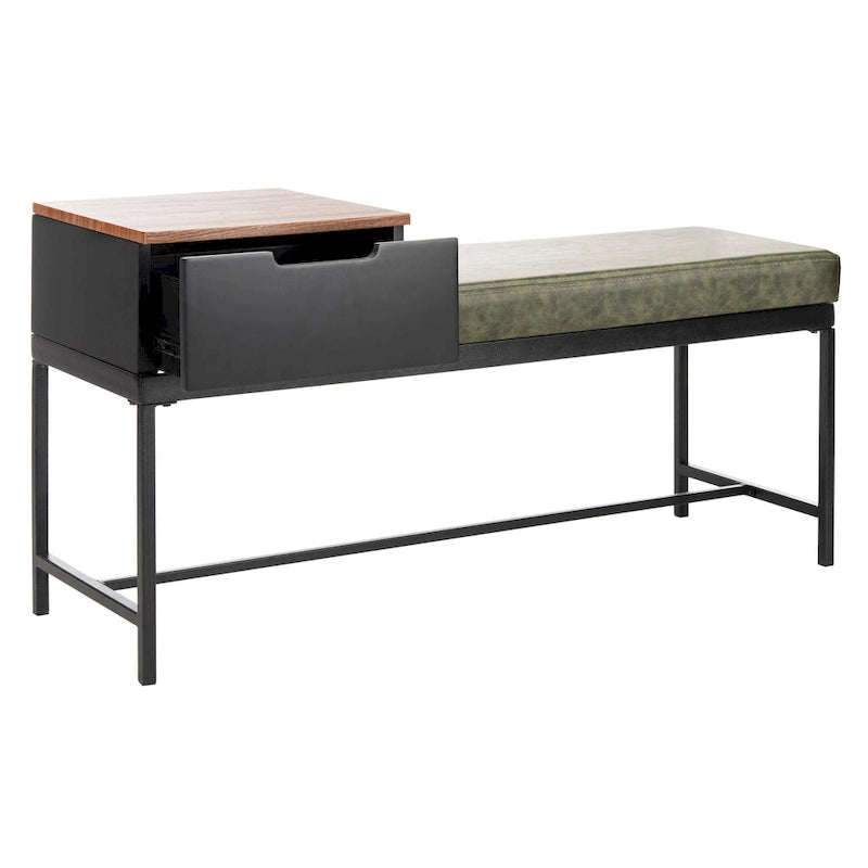 Banc avec rangement 47,3 po x 16 po x 24 po