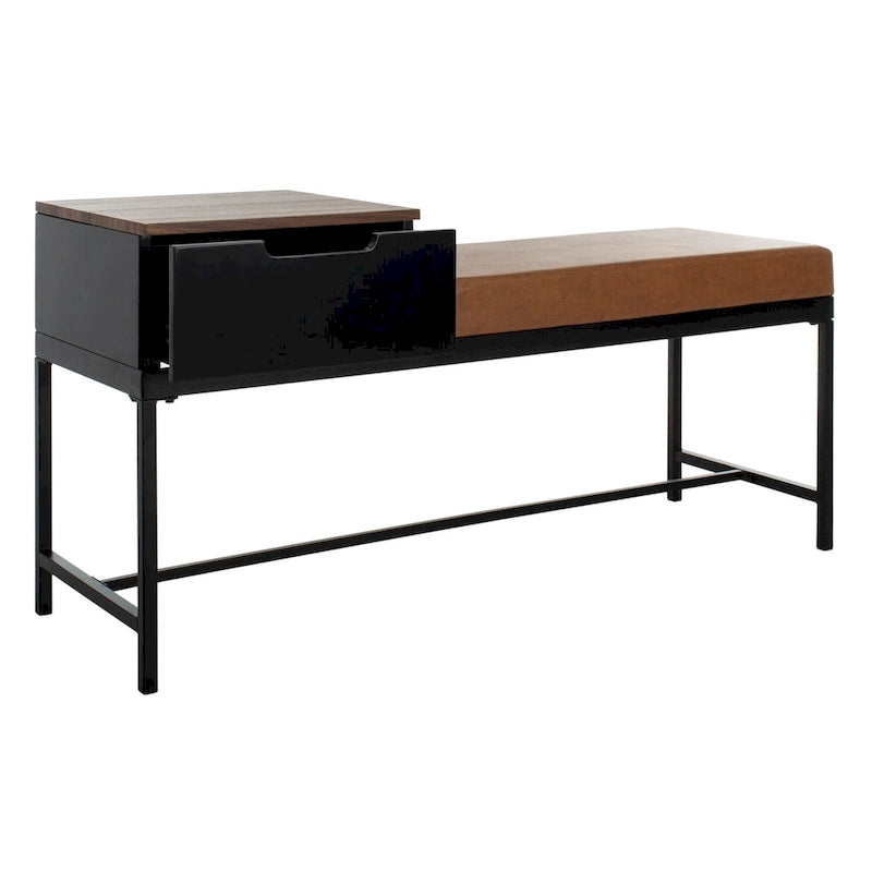 Banc avec rangement 47,3 po x 16 po x 24 po