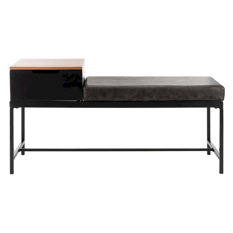 Banc avec rangement 47,3 po x 16 po x 24 po