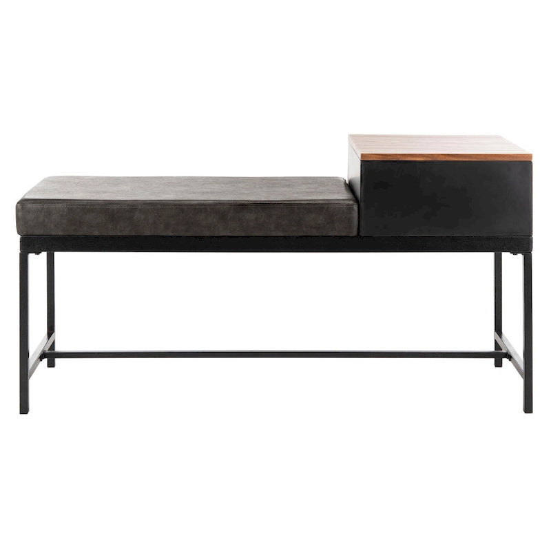 Banc avec rangement 47,3 po x 16 po x 24 po