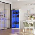 Vitrine avec éclairage LED