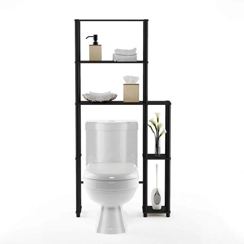 Meuble de rangement 5 étagères pour toilettes