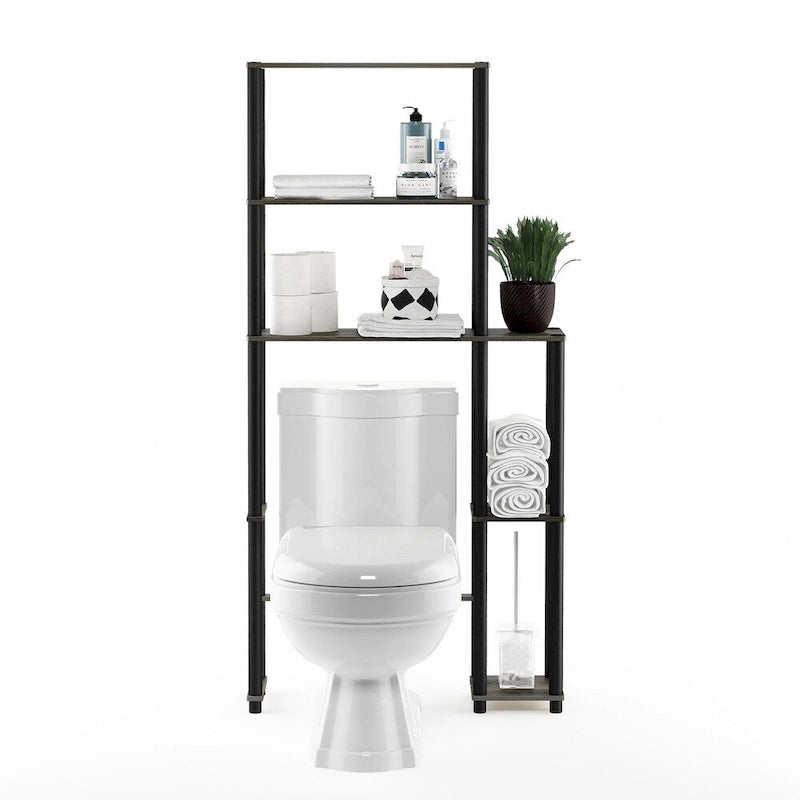 Meuble de rangement 5 étagères pour toilettes