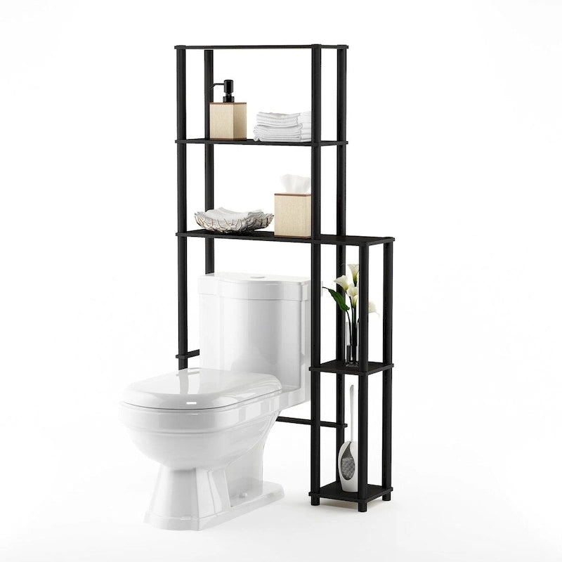 Meuble de rangement 5 étagères pour toilettes