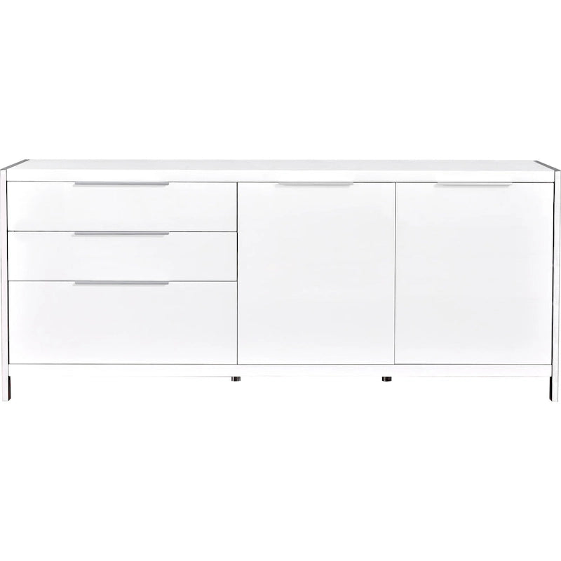 Commode moderne 3 tiroirs laquée