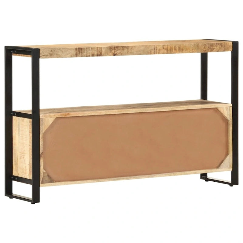 Meuble d'appoint 120 cm x 30 cm x 75 cm bois de manguier massif