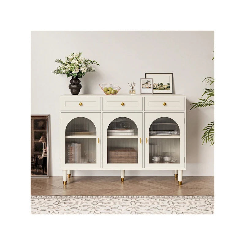 Buffet 3 tiroirs de 47,2 po de largeur