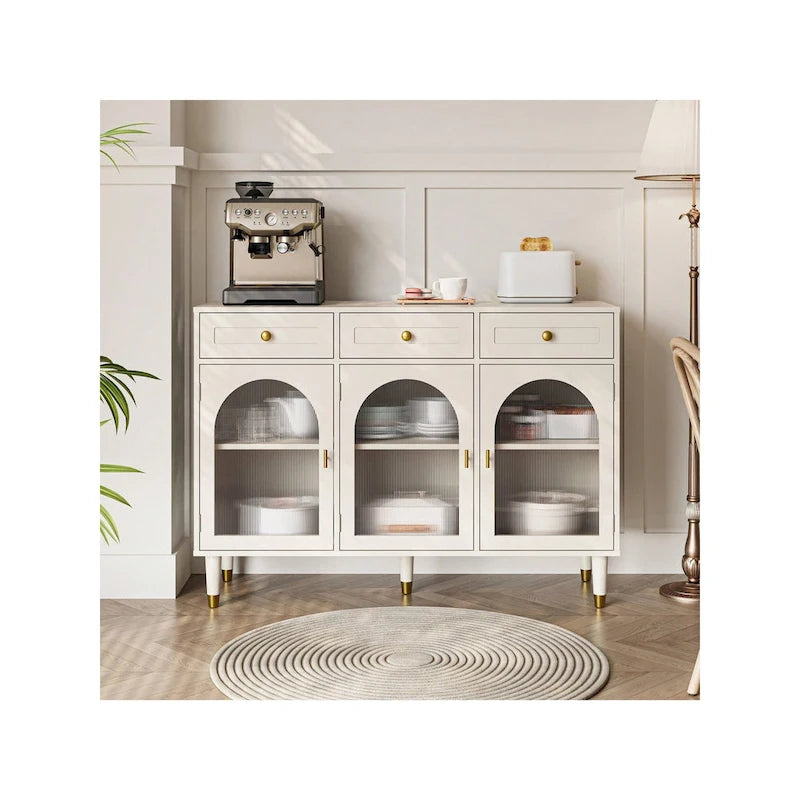 Buffet 3 tiroirs de 47,2 po de largeur