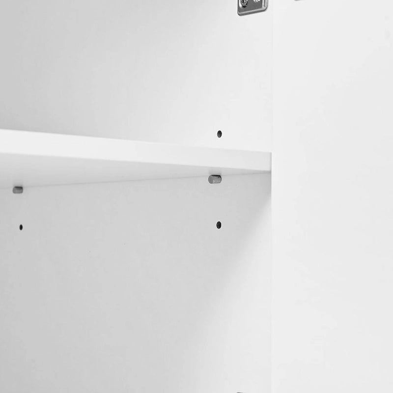 Buffet/bahut minimaliste de 60 po de largeur avec 4 portes et grand espace de rangement