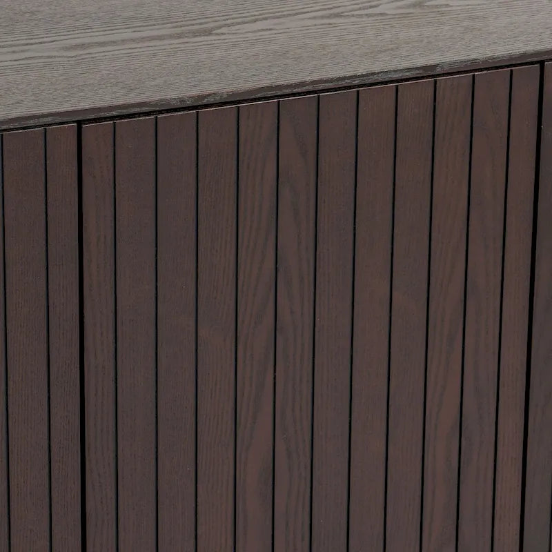 Buffet moderne en frêne fumé